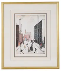 Untitled by L. S. Lowry, 1974, pencil, offered Mar 2018