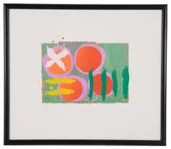 Untitled by Albert Irvin, screenprint, offered Mar 2018