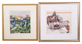 Passing Show by Gilbert Wilkinson, drawing, offered Dec 2017