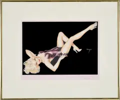 Untitled by Alberto Vargas, watercolour, offered Nov 2017