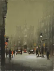 St James by Anthony Robert Klitz, oil on canvas, offered Jun 2017