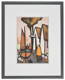 Newry by J.P. Rooney, gouache on board, offered Jun 2017