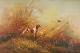 Flushing the Game Birds by Eugene Kingman, oil on canvas, offered Feb 2017