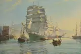 The Windsor Castle by Montague Dawson, pencil, offered Feb 2017