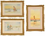 Each by Gm Avondale, watercolor, offered Feb 2017