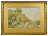 A Cornwall Garden by Arthur Stanley Wilkinson, watercolour, offered Feb 2017