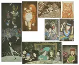 Living in Exciting Times by Mychael Barratt, etching, offered Feb 2017
