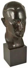 On a rectangular marble base by Raphael-Schwartz, bronze, offered Feb 2017
