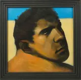 British Number One for Art by Ray Richardson, acrylic, offered Dec 2016