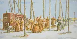 Together by Joseph Davie, Watercolour, offered Dec 2016