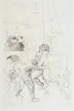 British Stairway to Heaven by Peter Howson, engraving, offered Dec 2016