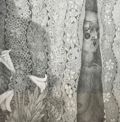 Scottish I can see by June Carey, engraving, offered Dec 2016