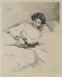 German Interesting chapter by Otto Goetze, engraving, offered Dec 2016