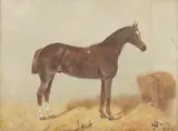 Jack by George Paice, oil on panel, offered Jun 2016