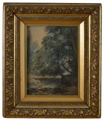 South Esk near Newbattle by William Woolard, watercolour, offered Jun 2016