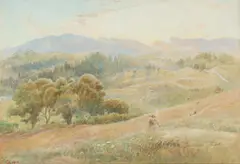 British A group of three watercolours of the Lake District by Harry Goodwin, 1917, watercolor, offered Jun 2016