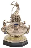 A large and impressive early 20th century Arts & Crafts silver by Richard Reginald Goulden, sculpture, offered Jun 2016