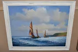 Untitled by David Short, oil on board, sold Apr 2025