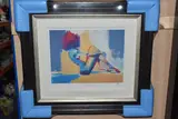 In repose by Toby Mulligan, print on paper, sold Apr 2025