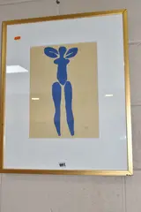 Nu bleu series x by Henri Matisse, lithograph, sold Apr 2025