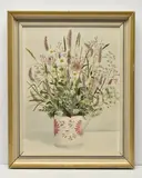 Snakeweed by Audrey Johnson, oil on board, sold Mar 2025