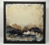 Reclusive dusk by Alison Britton-Paterson, oil on canvas, sold Mar 2025
