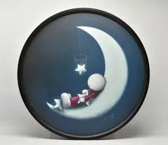 My lucky stars by Doug Hyde, print on board, sold Mar 2025