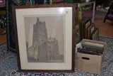 Ely cathedral by William Sindey Causer, watercolour on paper, sold Mar 2025