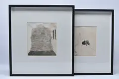 The glass mountain shattered by David Hockney, etching, sold Mar 2025