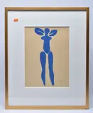 Nu bleu series x by Henri Matisse, lithograph, offered Mar 2025