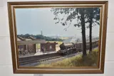 End of term by Peter Owen Jones, oil on canvas, sold Mar 2025