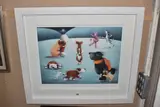 Dancing on ice by Doug Hyde, print, sold Mar 2025