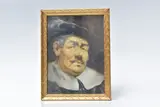 A head and shoulders portrait of a cavalier by David W. Haddon, oil on canvas, offered Mar 2025