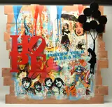 Follow your dreams by Uri Dushy, mixed media on wood, sold Mar 2025