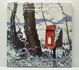 Snowy post box by Timmy Mallett, print, sold Mar 2025