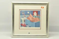 Peek-a-boo by Sarah Jane Szikora, print on paper, sold Feb 2025