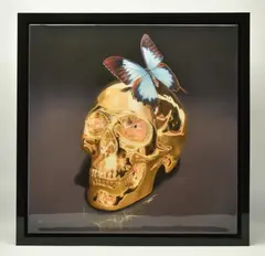 Butterfly kiss by Rory Hancock, print, sold Feb 2025