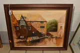 Comprising an by Peter Wale, oil on canvas, sold Feb 2025