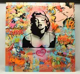 Marilyn by Uri Dushy, mixed media, sold Feb 2025