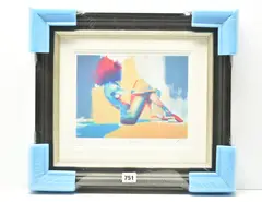 In repose by Toby Mulligan, print, sold Feb 2025