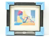 In repose by Toby Mulligan, print on paper, sold Feb 2025