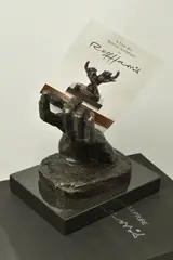 Intuition by Rolf Harris, bronze, sold Feb 2025