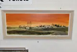 Near hereford by Michael D Barnfather, oil on board, sold Feb 2025