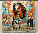 Love marilyn ii by Uri Dushy, mixed media, sold Jan 2025
