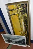 A continental landscape by Cavan Corregan, oil on board, sold Jan 2025