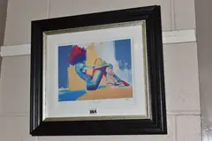 In repose by Toby Mulligan, print, sold Jan 2025
