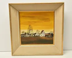 Near hereford by Michael D Barnfather, oil on board, offered Jan 2025