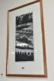 Ty nesaf / next house by Kim Atkinson, woodcut, sold Jan 2025
