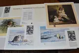 Six unframed signed limited edition prints by David Shepherd, print (other), sold Jan 2025