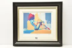 In repose by Toby Mulligan, print, sold Jan 2025